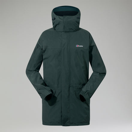 Men's Long Cornice Gore-Tex InterActive Jacket - Dark Green