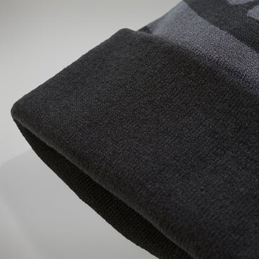Unisex Berghaus Beanie - Dark Grey/Black