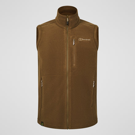 Men's Prism InterActive Polartec Fleece Gilet - Brown