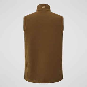 Men's Prism InterActive Polartec Fleece Gilet - Brown