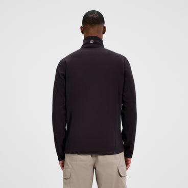 Men's Prism Micro Half Zip Polartec Fleece - Black