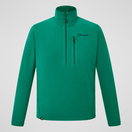 Men's Prism Micro Half Zip Polartec Fleece - Green