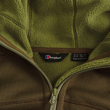Men's Pravitale MTN 2.0 Hooded Fleece Jacket - Green/Brown