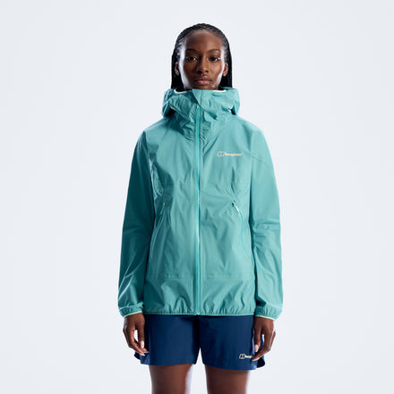 Women's Rain-Motion Jacket - Light Blue