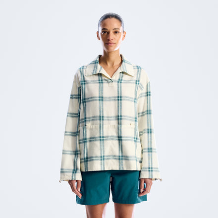 Women's Harthwaite Long Sleeve Shirt - Grey/Blue