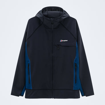 Men's Wavertree Hooded Jacket - Jet Black
