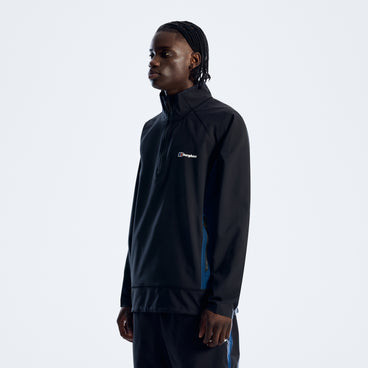 Men's Wavertree Half-Zip - Jet Black