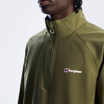 Men's Wavertree Half-Zip - Cheviot Green
