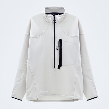 Men's Big Wall Half Zip - Grey