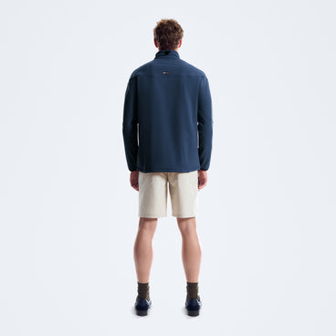 Men's Big Wall Half Zip - Blue