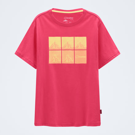 Women's Mountainscape Essential Tee - Pink