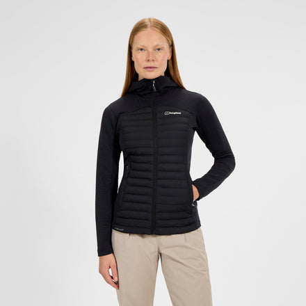 Women's Nula Hybrid Jacket - Black