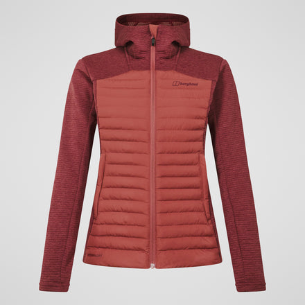 Women's Nula Hybrid Synthetic Insulated Jacket - Red