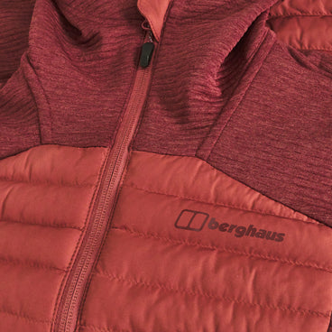 Women's Nula Hybrid Synthetic Insulated Jacket - Red