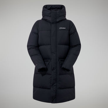 Women's Combust Reflect Long Jacket - Black
