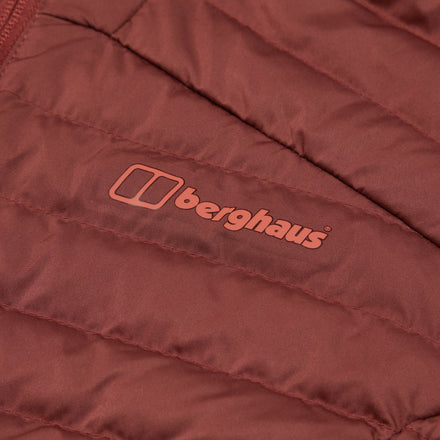 Women's Nula Micro Synthetic Insulated Long Jacket - Brown