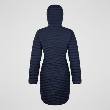 Women's Nula Micro Jacket Long - Dark Blue
