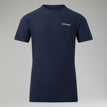 Men's 24/7 Tech Tee Super Stretch Crew - Dark Blue