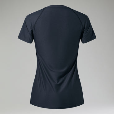 Women's 24/7 Tech Tee Super Stretch Crew - Black