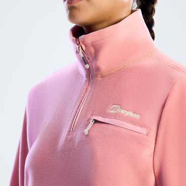 Women's Prism 2.0 Micro Half Zip Polartec Fleece - Pink