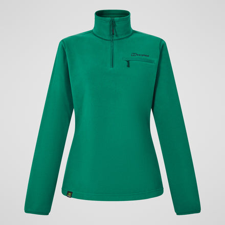 Women's Prism 2.0 Micro Half Zip Polartec Fleece - Green