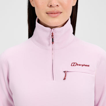 Women's Prism 2.0 Micro Half Zip Polartec Fleece - Pink