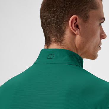 Men's 24/7 Half Zip Long Sleeve Tech Tee - Green