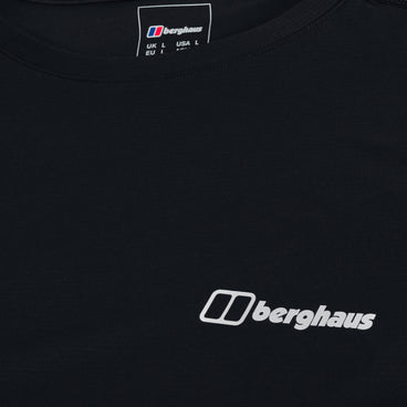 Men's 24/7 Tech Tee Long Sleeve Crew - Black