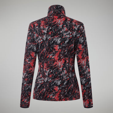 Women's Navala Full Zip Fleece - Light Grey/Dark Grey