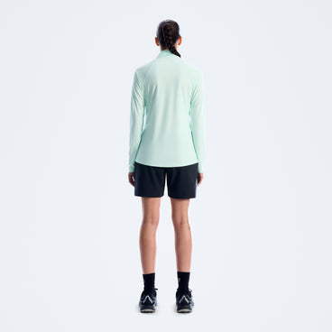 Women's 24/7 Half Zip Long Sleeve Tech Tee - Blue