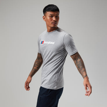 Men's Big Classic Logo Tee - Dark Grey