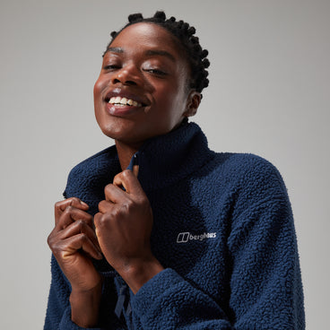 Women's Hawksker Half Zip - Dark Blue
