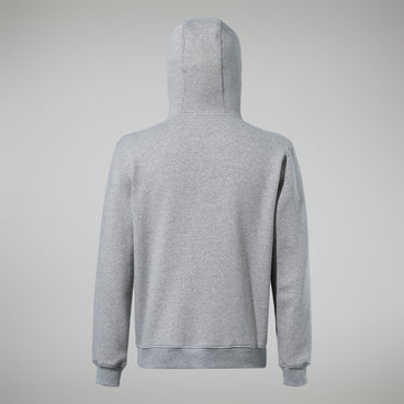 Men's Logo FZ Hoody - Dark Grey
