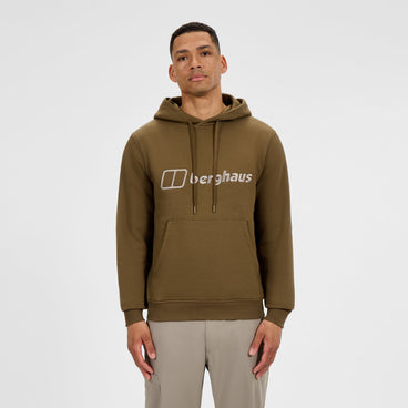 Men's Logo Hoodie - Brown