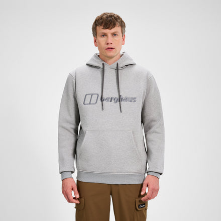 Men's Logo Hoody - Dark Grey