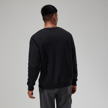 Men's Logo Crew - Black