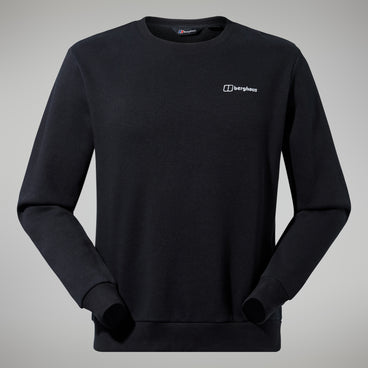 Men's Logo Crew - Black