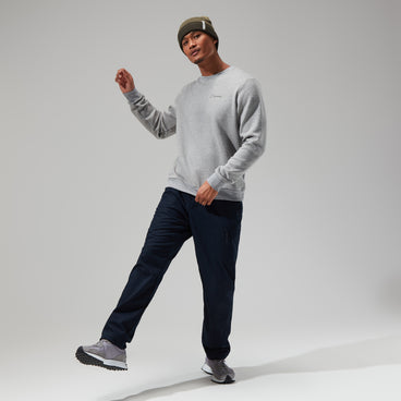 Men's Logo Crew - Dark Grey