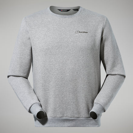 Men's Logo Crew - Dark Grey