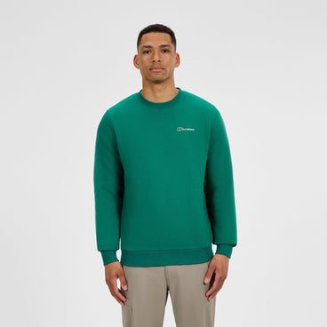 Men's Logo Crew Sweater - Green