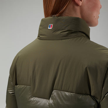 Women's Arkos Reflect Crop Down Jacket - Green