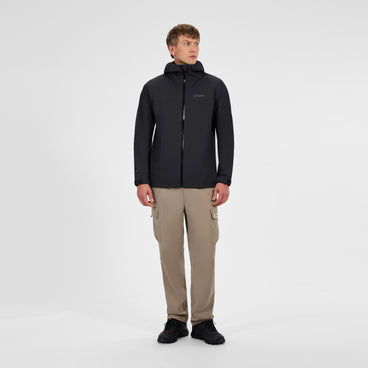 Men's Arnaby Hooded Waterproof Jacket - Black