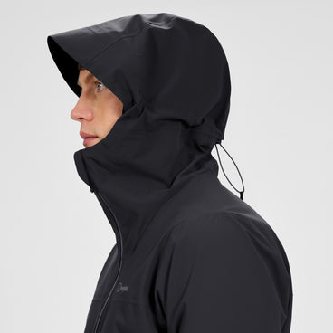 Men's Arnaby Hooded Waterproof Jacket - Black