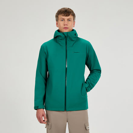 Men's Arnaby Hooded Waterproof Jacket - Green