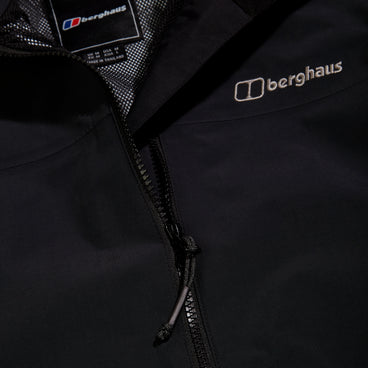 Men's Woodwalk Waterproof Jacket - Black
