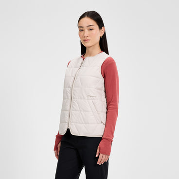 Women's Netherdene Quilted Vest - Grey