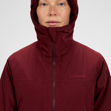 Women's Deluge Pro 3.0 Insulated Jacket - Red