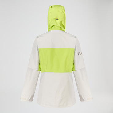 Women's Ridge-Seeker Gore-Tex Waterproof Jacket - Grey/Yellow