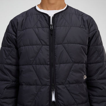 Men's Netherdene Quilted Insulated Jacket - Black