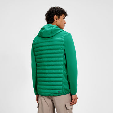 Men's Vaskye Hybrid Hooded Insulated Jacket - Green
